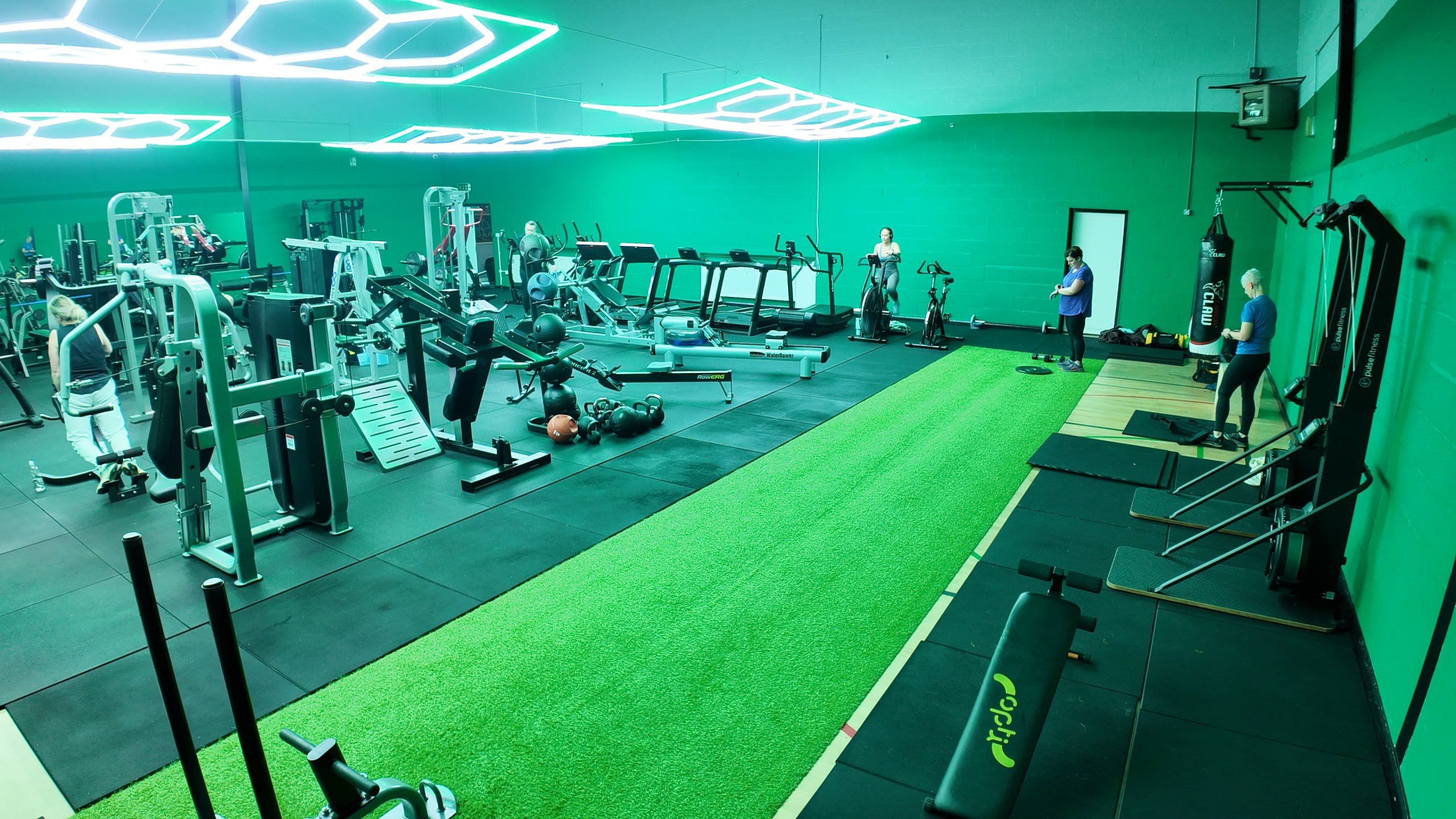 Inside Rural Fitness Ardglass gym