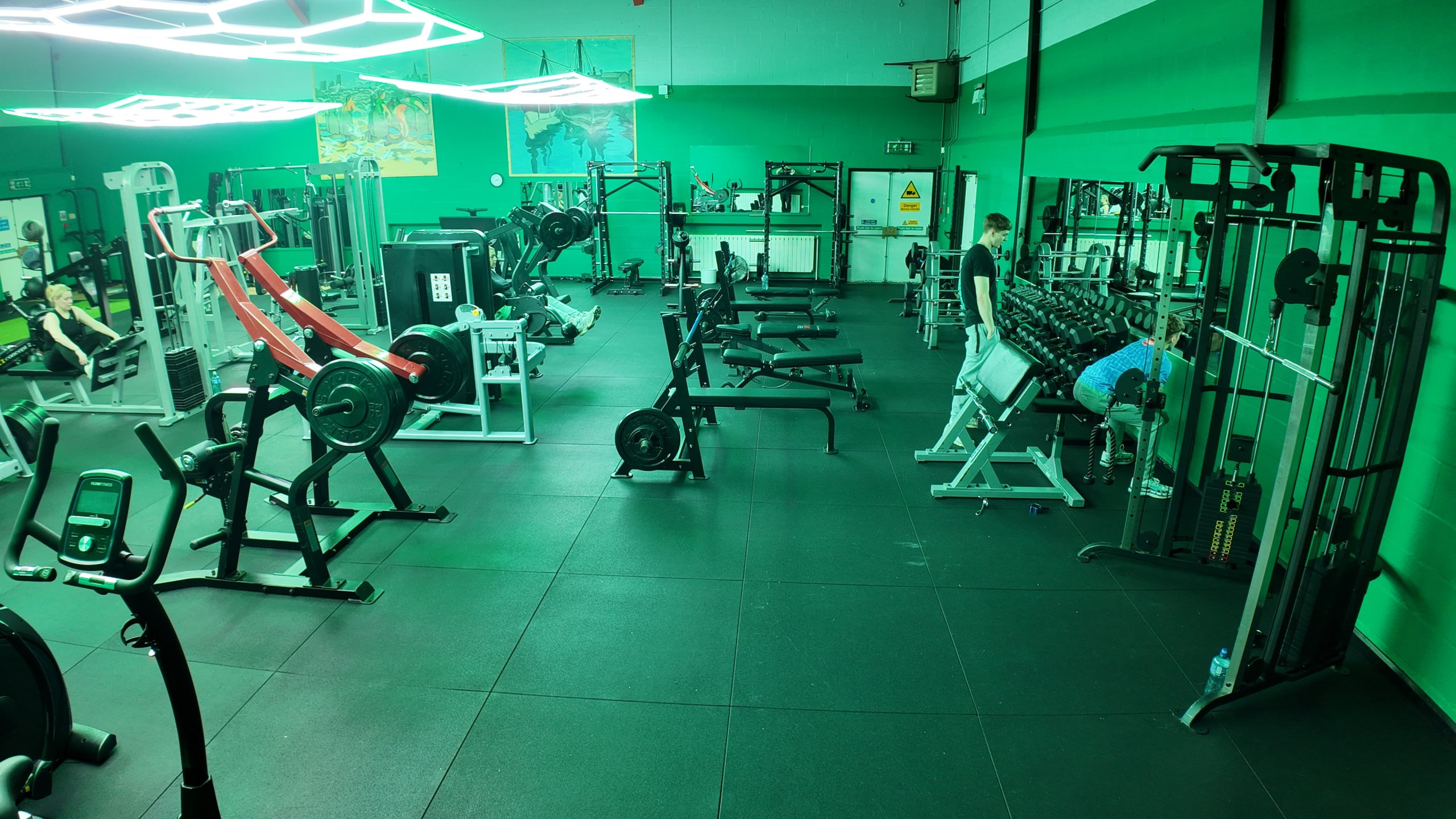 Gym equipment at Rural Fitness Ardglass