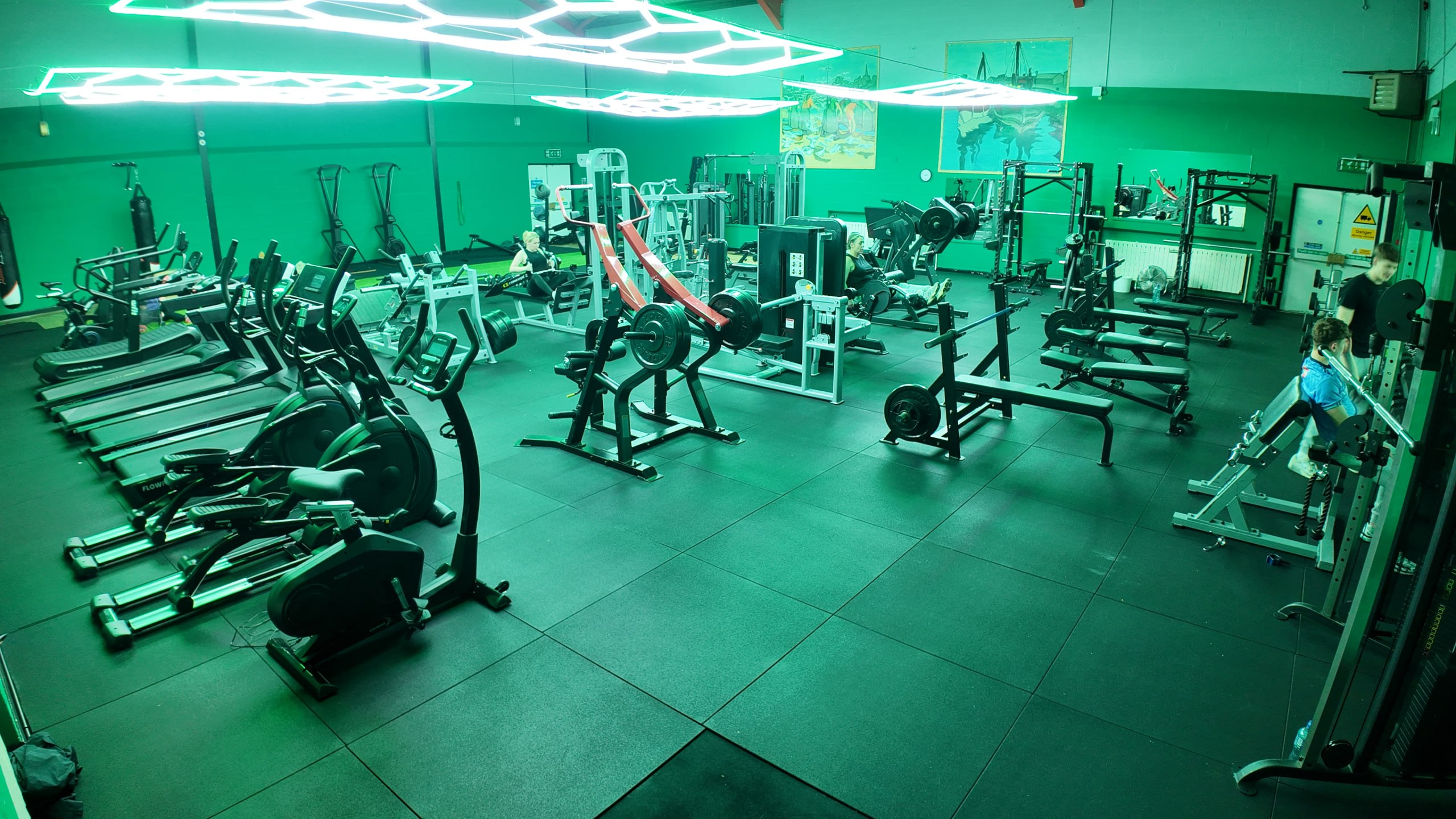 Rural Fitness Ardglass gym floor